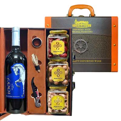 Hộp quà Tết Lộc Xuân Gõ Cửa QTHN 94