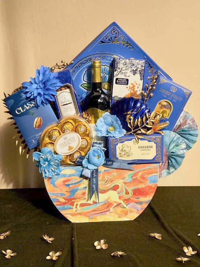 Giỏ Quà Tết Thịnh Vượng Bình An QTHN144