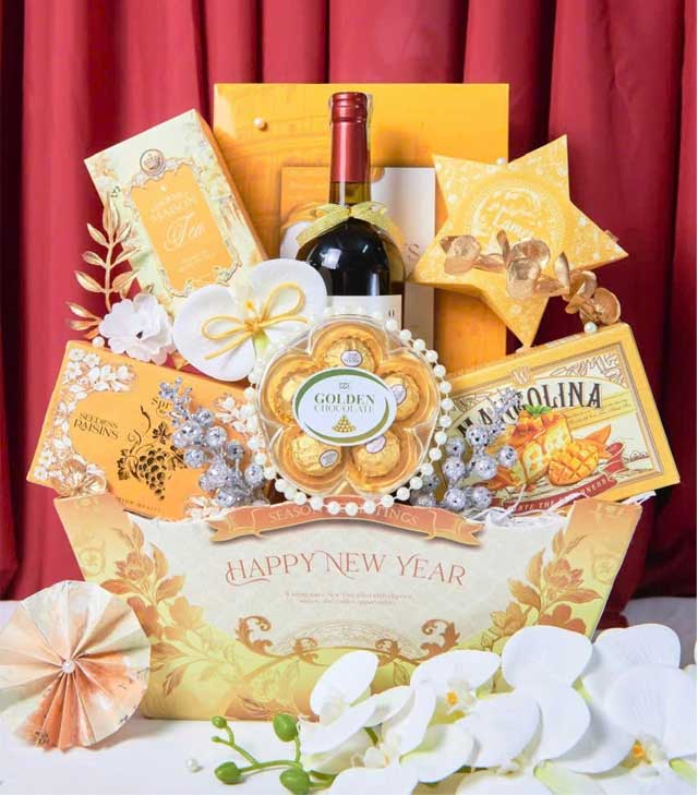 Giỏ Quà Tết Thịnh Vượng Đại Phát Đại Lợi QTHN 174