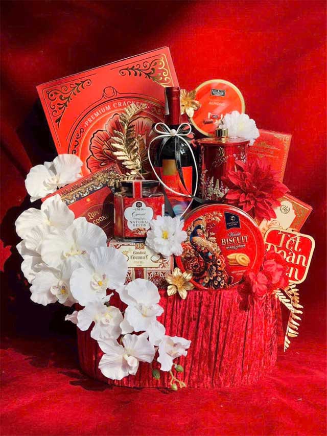 Giỏ Quà Tết Thịnh Vượng Phú Quý QTHN143