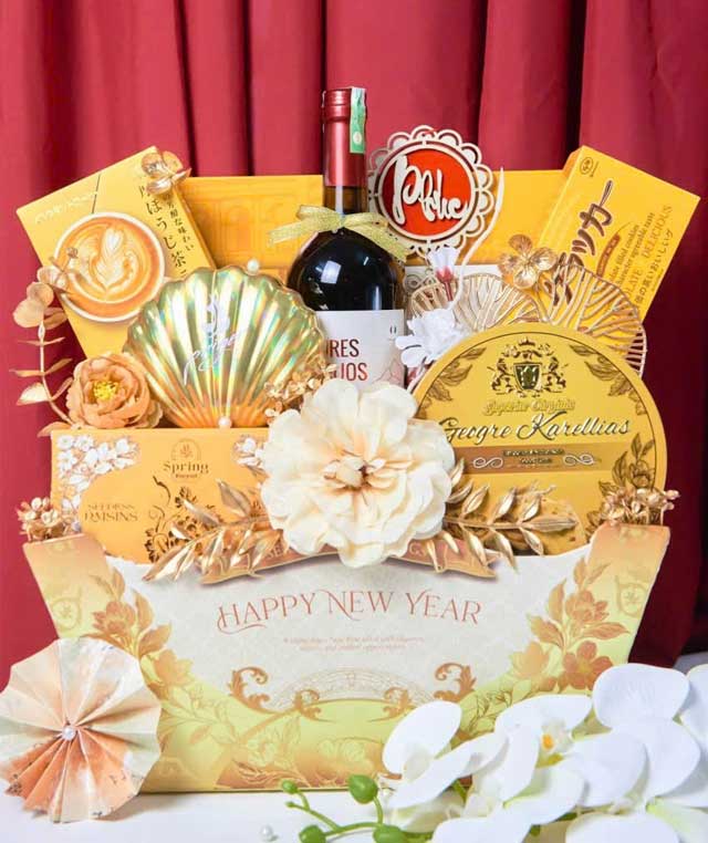 Giỏ Quà Tết Thịnh Vượng Phúc Lộc Phát Đạt QTHN 177