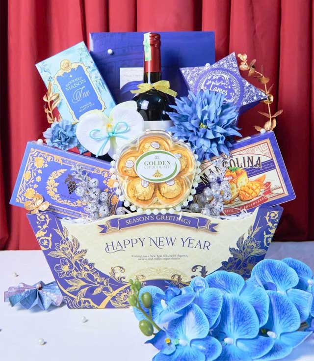 Giỏ Quà Tết Thịnh Vượng Tấn Tài Tấn Lộc QTHN 175