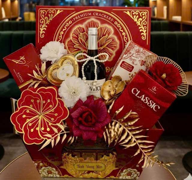 Giỏ Quà Tết Thịnh Vượng Vạn Lộc QTHN142