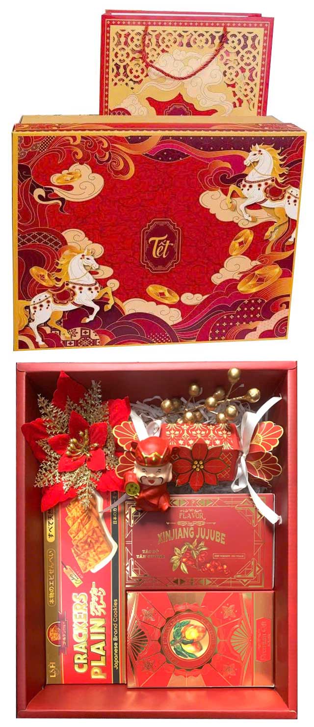 Hộp Quà Tết Đại Phát Vinh Hoa – Phú Quý Cát Tường QTHN32