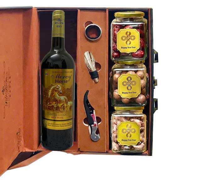 Hộp quà Tết Gia Đạo Bình Yên QTHN 124