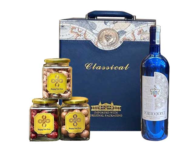 Hộp Quà Tết Hòa Bình Vạn Phúc QTHN54