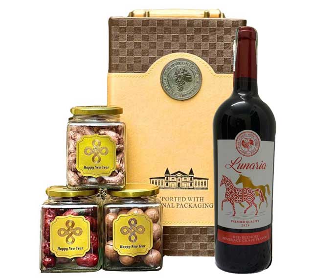 Hộp quà Tết Khai Vận Đón Lộc QTHN 127