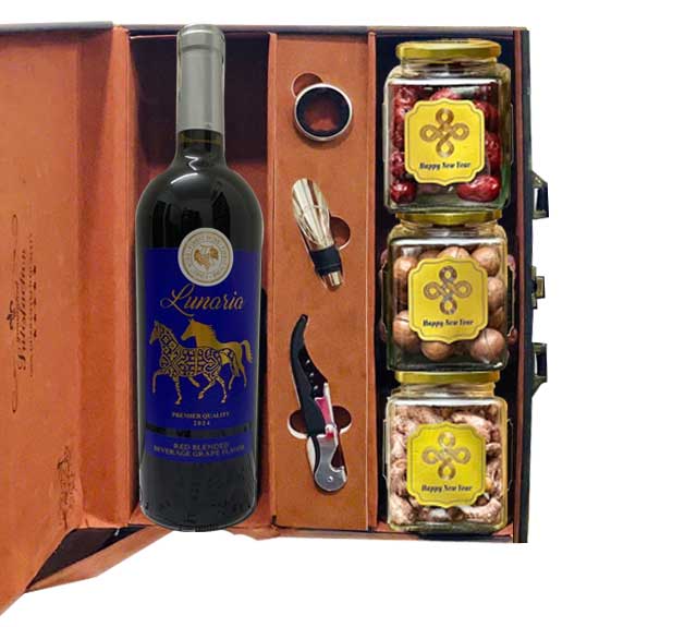 Hộp quà Tết Lộc Xuân Gõ Cửa QTHN 94