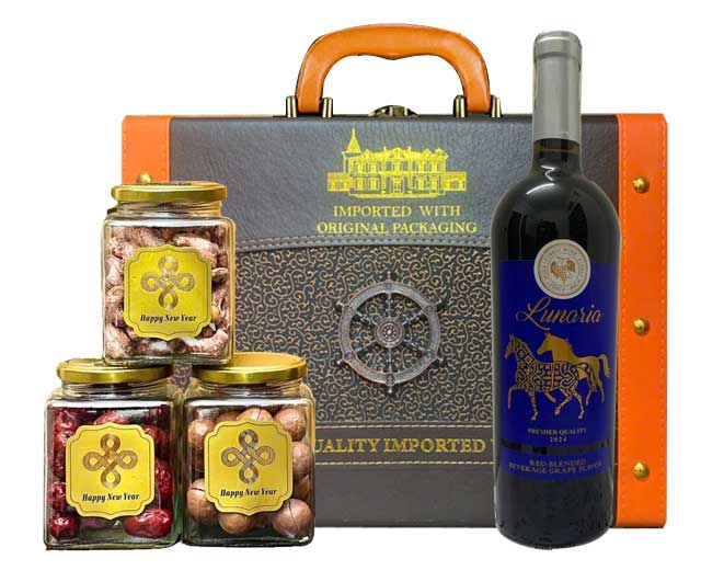 Hộp quà Tết Lộc Xuân Gõ Cửa QTHN 94