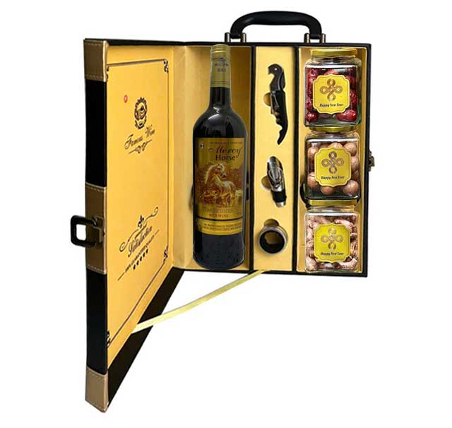 Hộp quà Tết Tài Lộc Đón Xuân QTHN 84