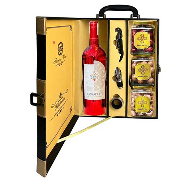 Hộp Quà Tết Tài Lộc Thịnh Vượng QTHN36