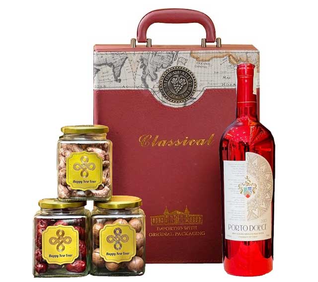 Hộp Quà Tết Tài Lộc Vinh Quang QTHN68