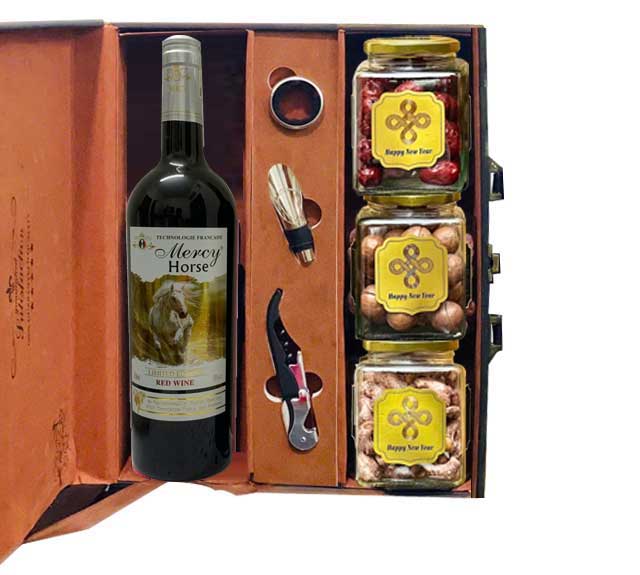 Hộp quà Tết Tết Sang Đủ Lễ QTHN 123