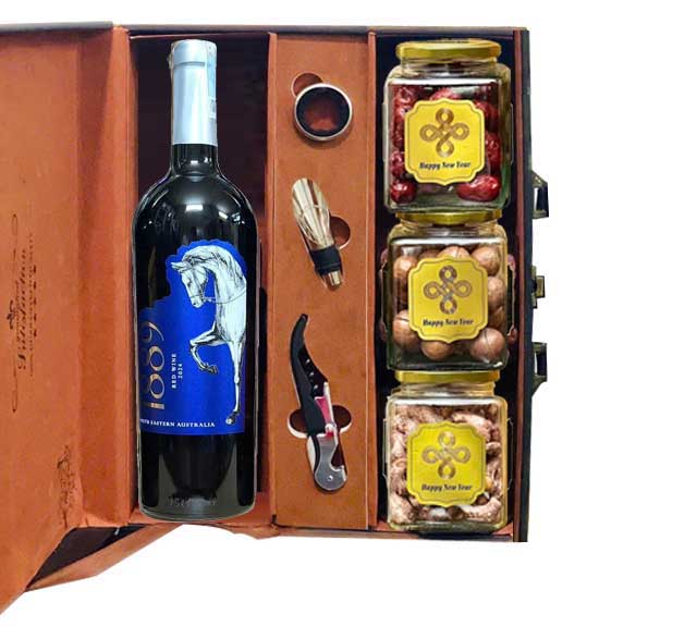 Hộp quà Tết Thịnh Lộc Khai Xuân QTHN 130