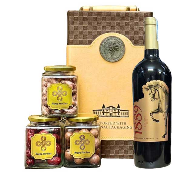 Hộp quà Tết Thịnh Lộc Khai Xuân QTHN 130