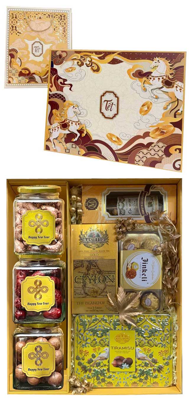 Hộp quà Tết Thịnh Vượng An Khang Như Ý QTHN 159