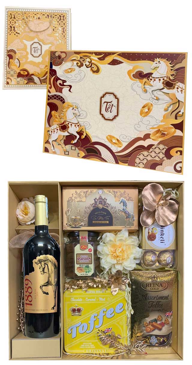 Hộp quà Tết Thịnh Vượng Phúc Lộc An Khang QTHN 160