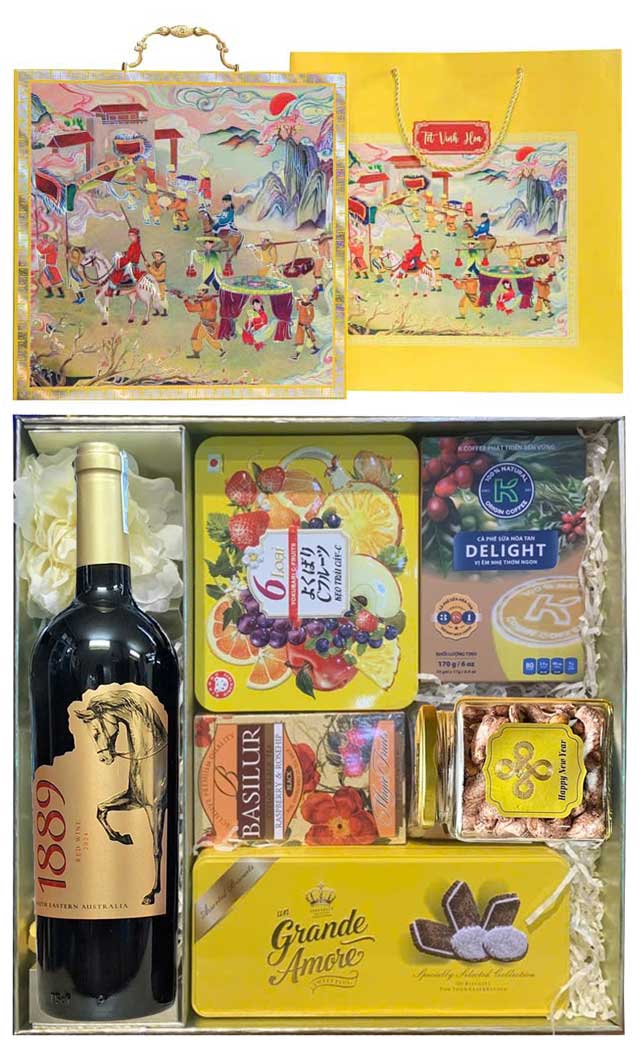 Hộp Quà Tết Thịnh Vượng Sung Túc Bình An QTHN 164