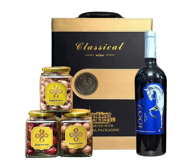 Hộp quà Tết Xuân Vàng May Mắn QTHN 90