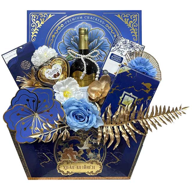 Quà Tết Thịnh Vượng Tài Lộc QTHN141 - Chúc Tết Phú Quý, Thịnh Vượng